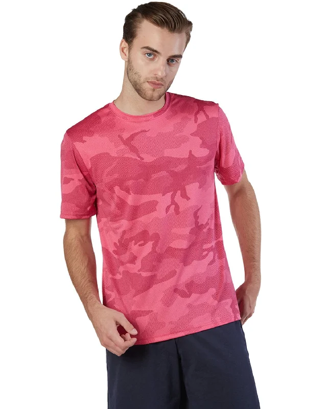 Referral Discount Champion Double Dry Performance T-Shirt | Wow Pink Camo