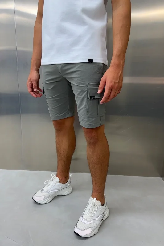 Hot Buy Capo UTILITY Cargo Short - Light Grey