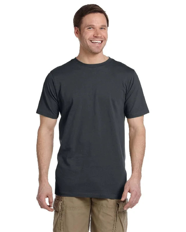 Great Bargains Econscious Mens Ringspun Cotton T-Shirt | Charcoal