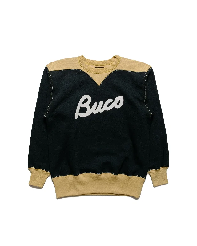 Best Seller The Real McCoy's BC23105 Buco Two-Tone Sweatshirt / Buco Black/Corn