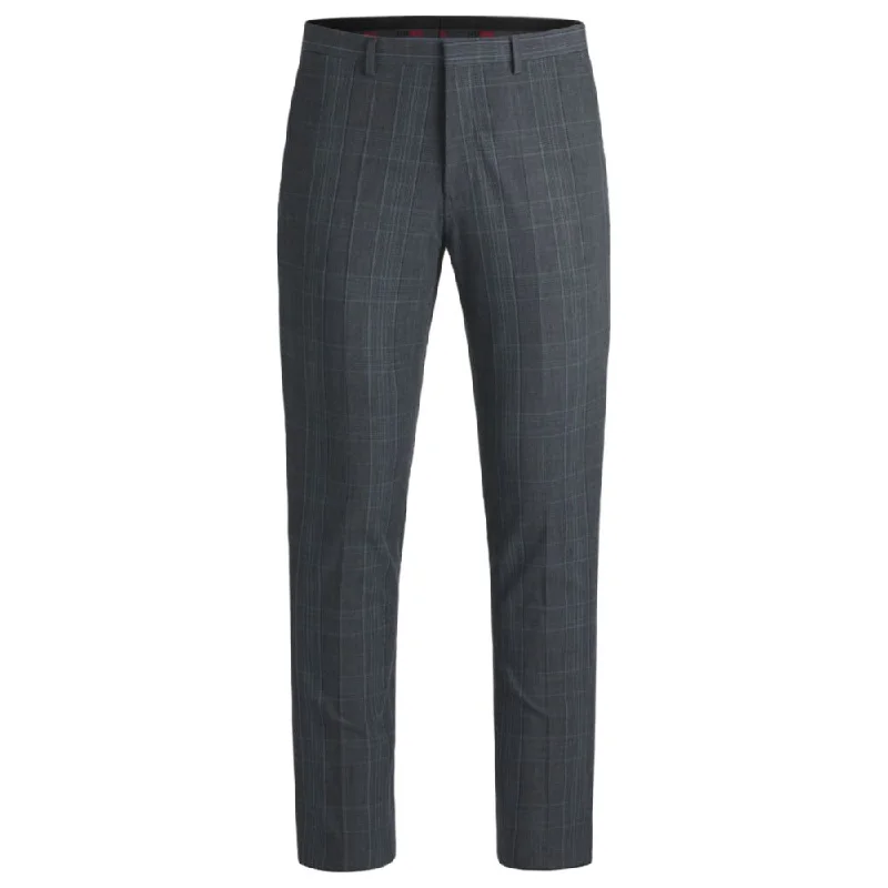 Weekend Deals That Spark Extra-slim-fit trousers in checked stretch fabric