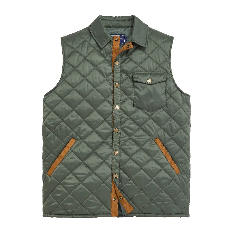 Buy Now Braswell Vest - Thyme