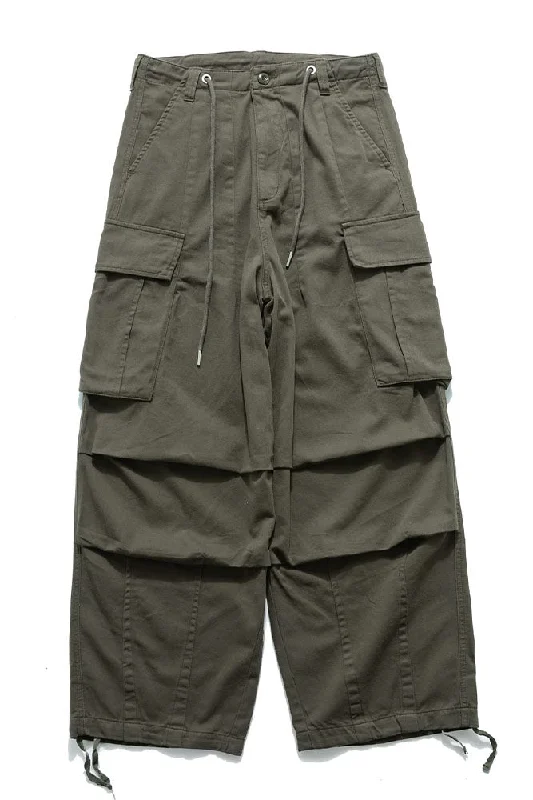 YEAR-End Sale Cargo Pants with Straight In Army Green
