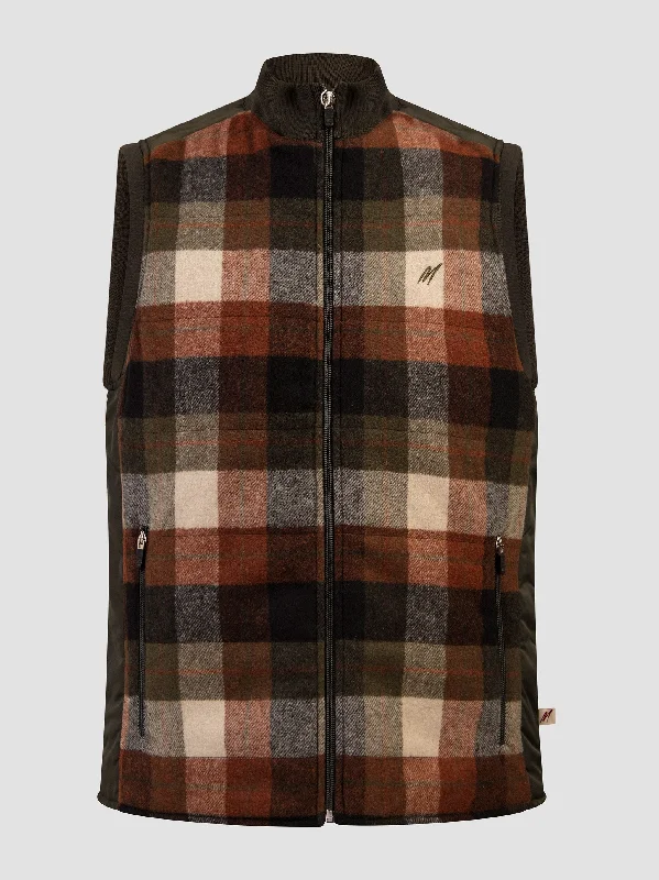 Overstock MishMash Sycamore Multi Check Gillet
