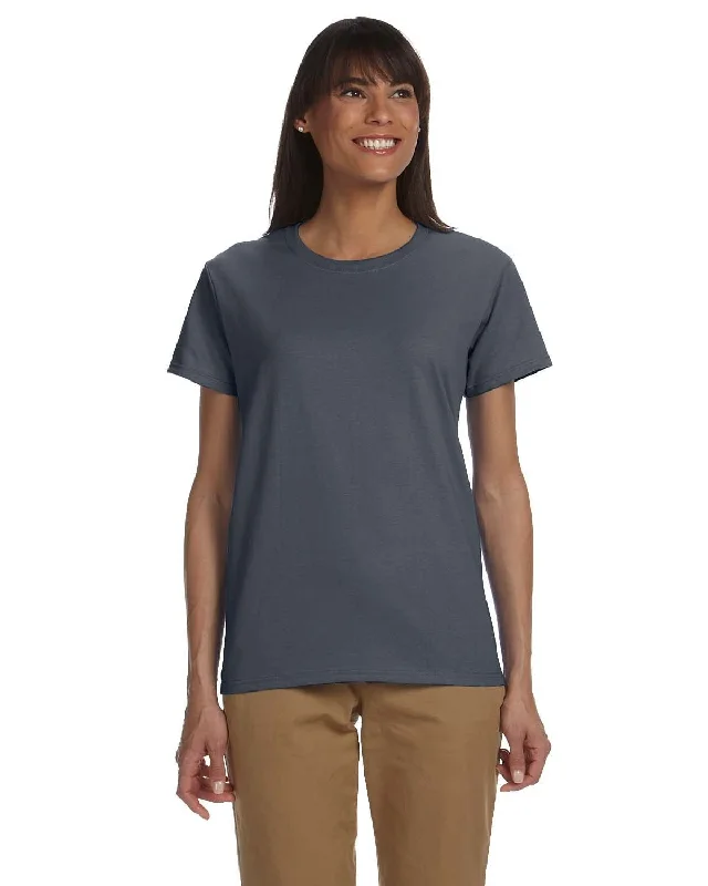 Early Access Gildan Ladies Ultra Cotton Heavyweight T-Shirt | Dark Heather