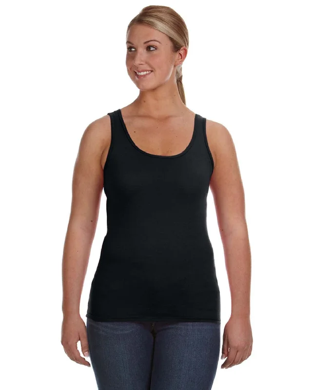 Weekend Steals Await Anvil Ladies Lightweight Tank | Black