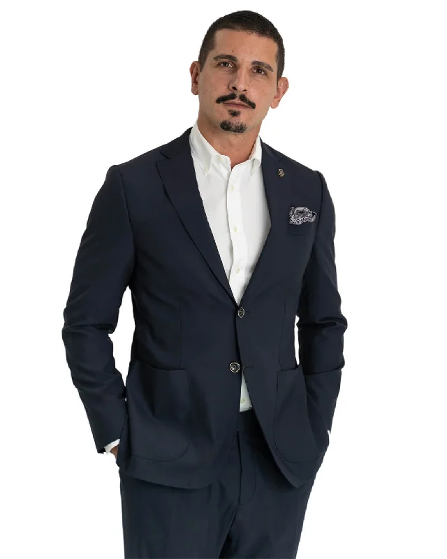 Crazy Savings Navy Ultra Comfort Stretch Jacket
