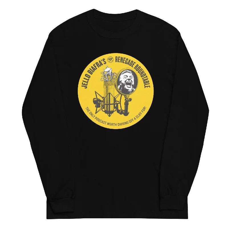 Weekend Discounts to Snag JELLO BIAFRA'S RENEGADE ROUNDTABLE UNISEX LONG SLEEVE SHIRT Weekend Discounts to Snag JELLO BIAFRA'S RENEGADE ROUNDTABLE UNISEX LONG SLEEVE SHIRT