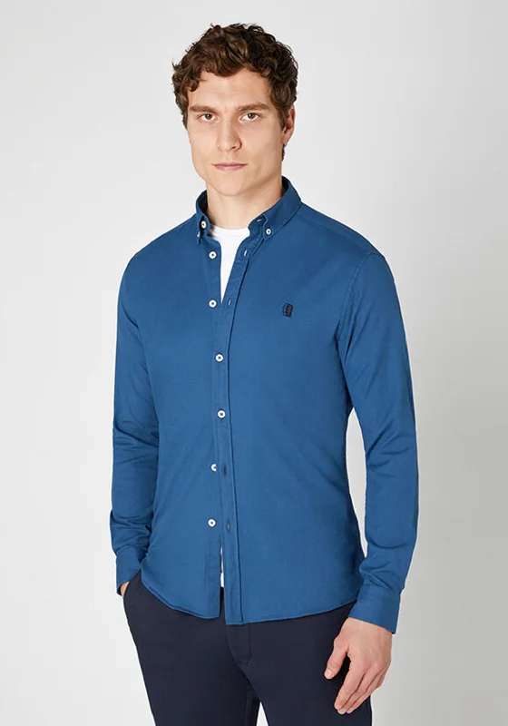 Instant Discount Remus Uomo Ashton Slim Shirt, Blue