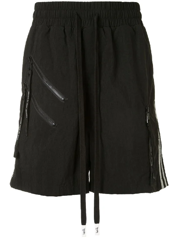 Great Deals ZIPPER SHORTS BLACK