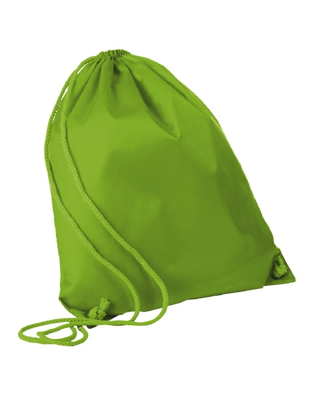 Super Deal Liberty Bags Large Drawstring Backpack | Lime Green