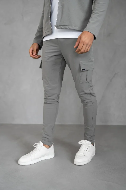New Arrival Capo UTILITY Cargo Pant - Light Grey