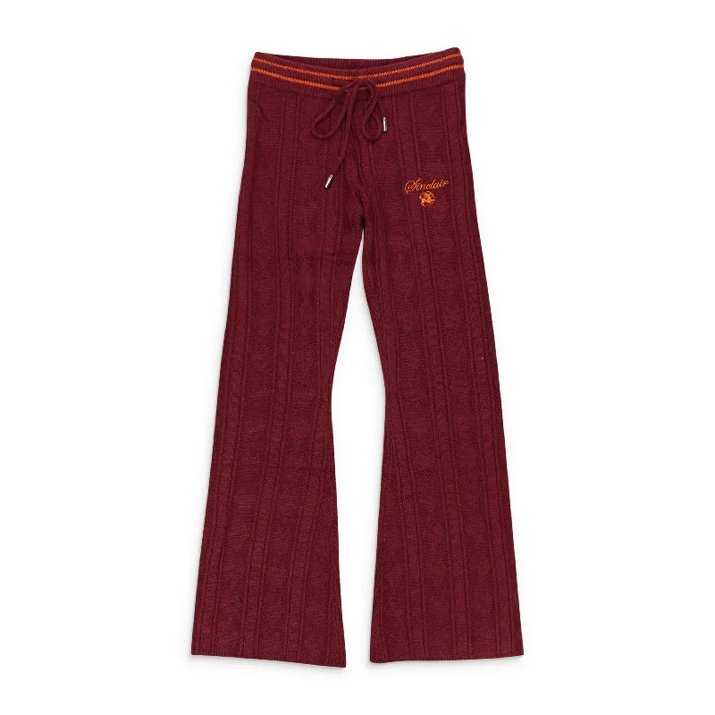 Low Price SINCLAIR DASIY LANE KNIT RED MEN'S JOGGERS & SWEATPANTS