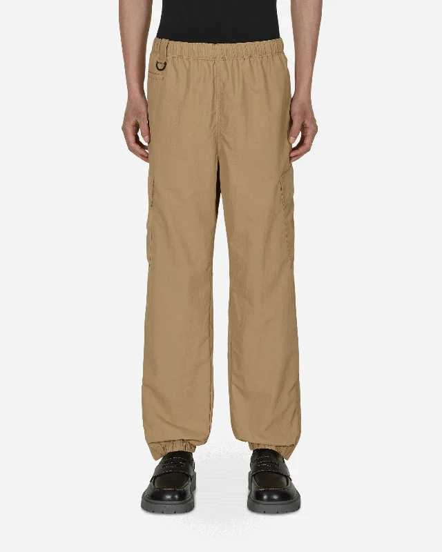 Year-End Clearance Nylon Cargo Pants Beige