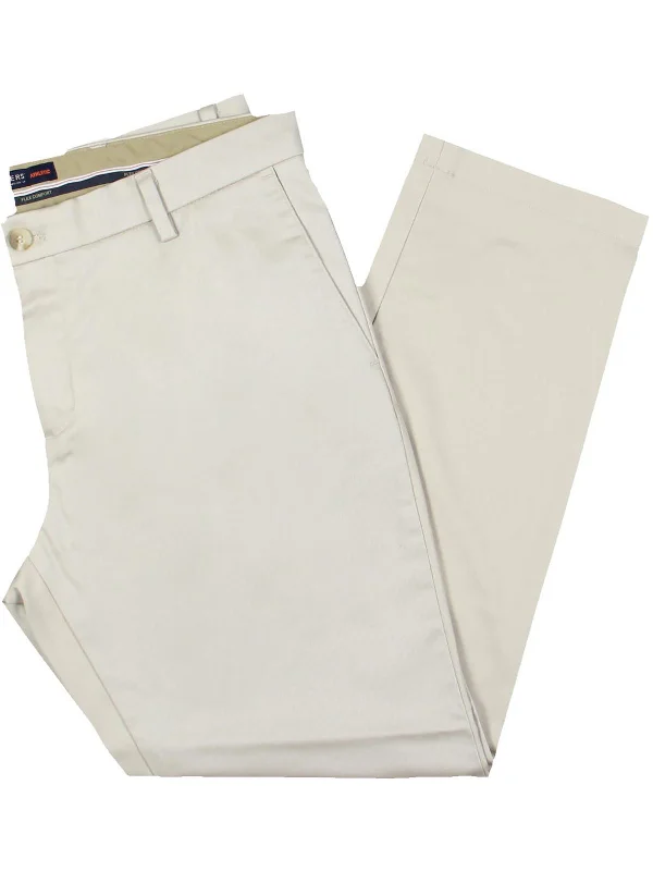 Online Exclusive Mens Stretch Cotton Khaki Pants