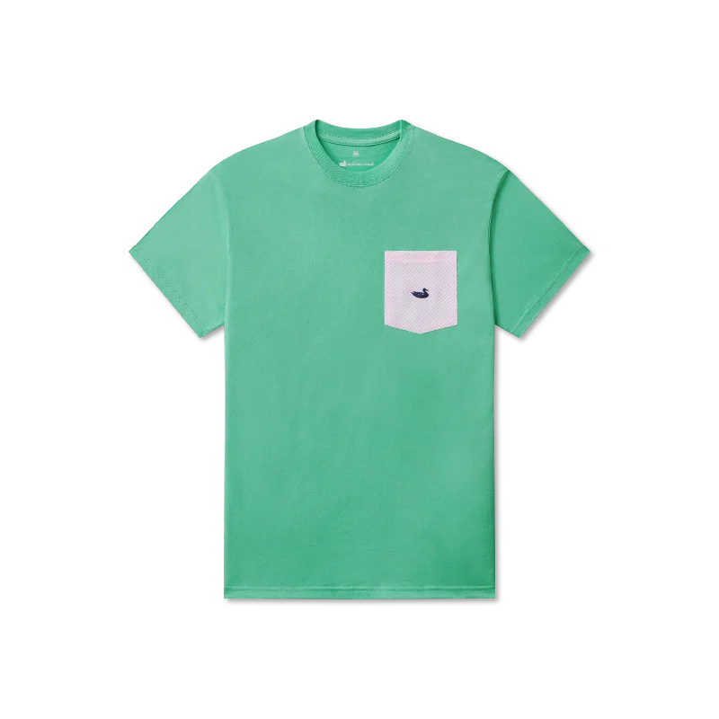 Weekend Discounts to Celebrate Stewart Pocket Tee - Seersucker