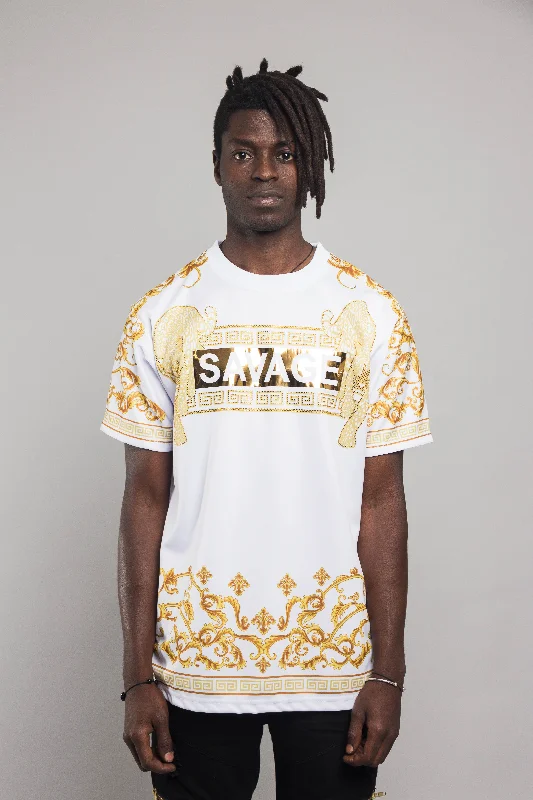 Your Weekend, Your Savings Luxurious Savage Leopard T-Shirt