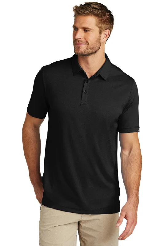 Loyalty Reward TravisMathew Mens Coto Performance Moisture Wicking Short Sleeve Polo Shirt - Black Loyalty Reward TravisMathew Mens Coto Performance Moisture Wicking Short Sleeve Polo Shirt - Black