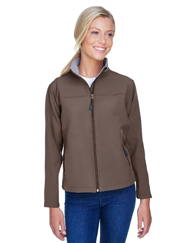 Extra Savings Devon & Jones Ladies Soft Shell Jacket | Brown