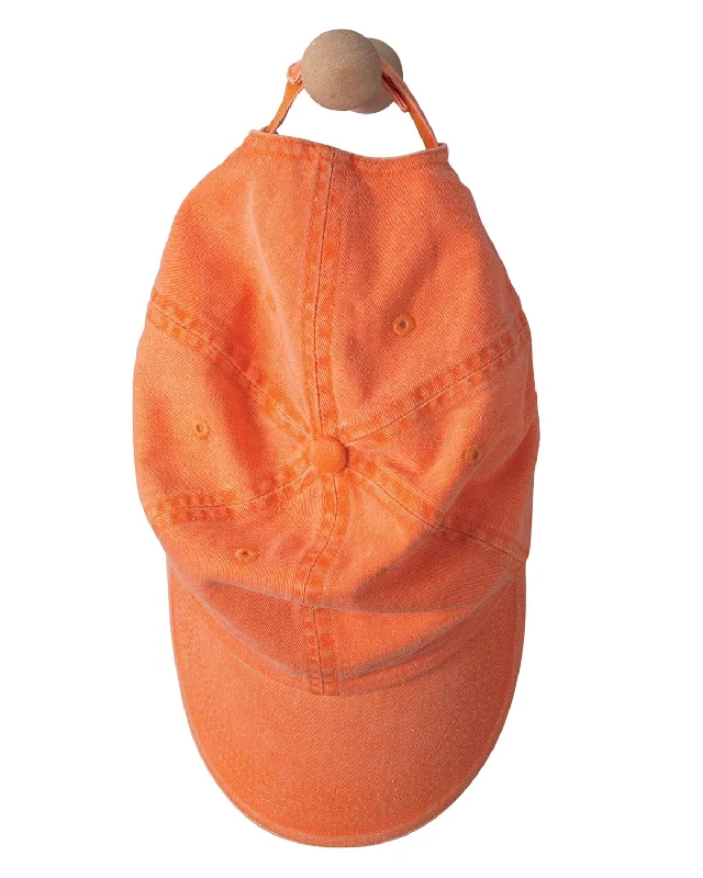 Weekend Savings Delight Anvil Low-Profile Pigment-Dyed Twill Cap | Tangerine
