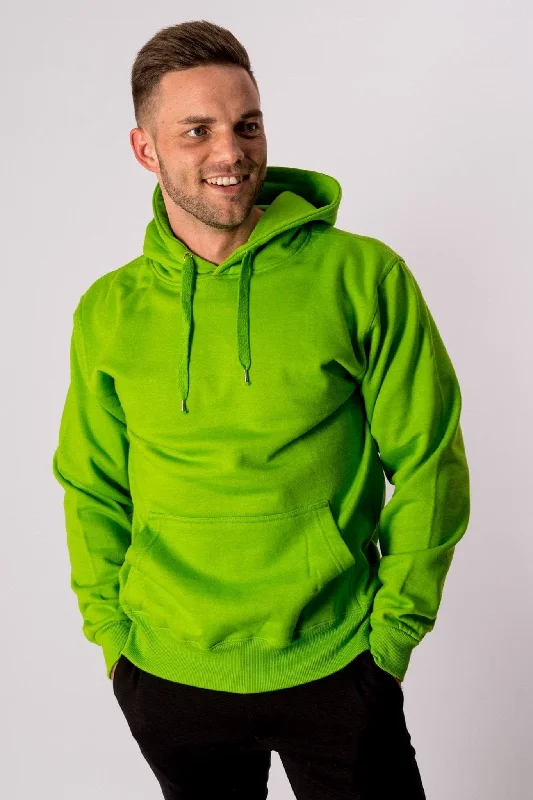 Extra Discounts Basic Hoodie - Lime Green