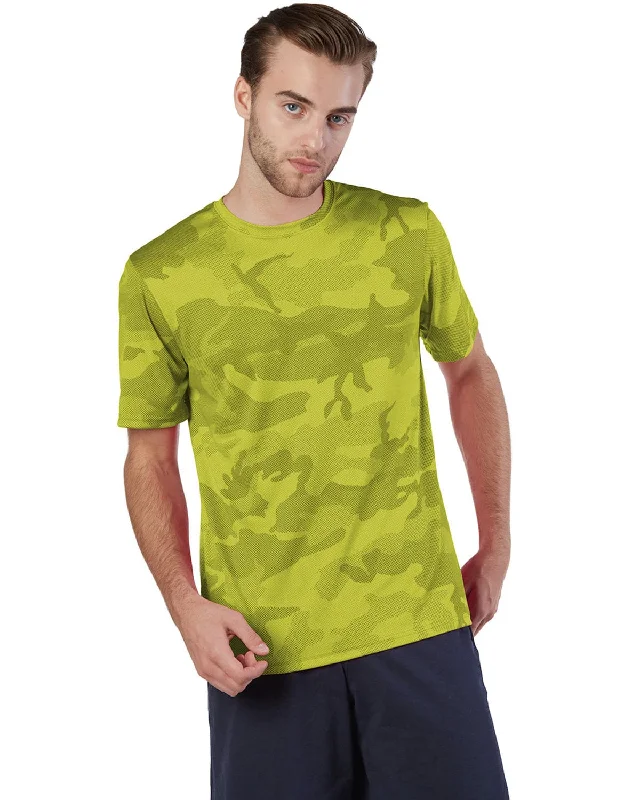Customer Appreciation Sale Champion Double Dry Performance T-Shirt | Sfty Green Camo
