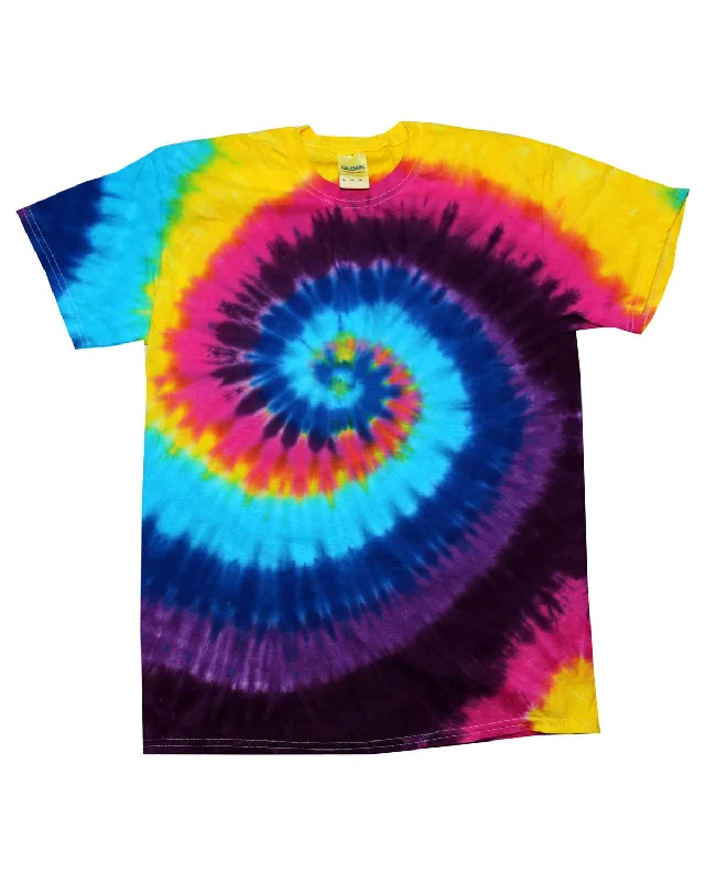 Weekend Discounts to Enjoy Tie-Dye Youth 100% Cotton Tie-Dyed T-Shirt | Carnival
