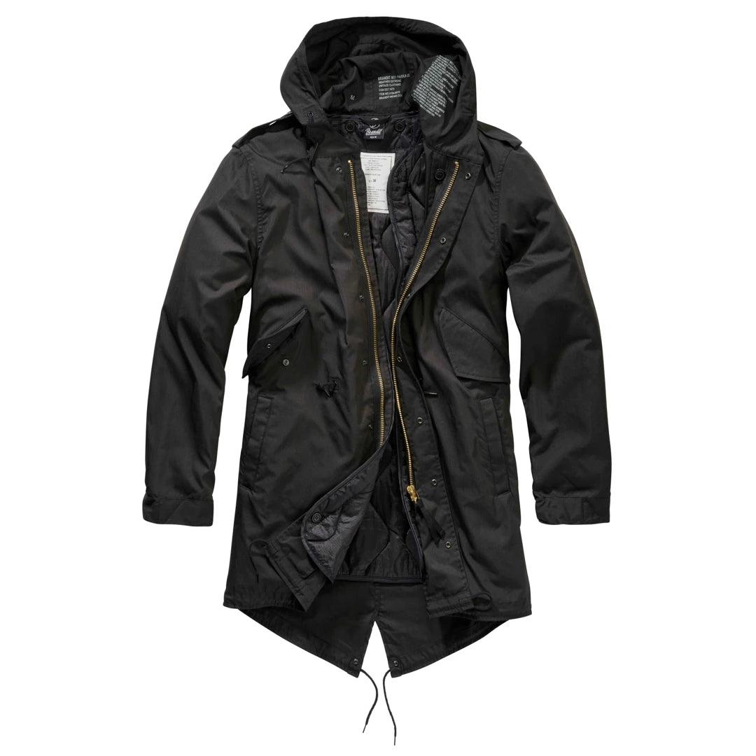 Super Deal Brandit M51 Mens Parka Jacket US Fishtail Army Winter Military 3164 Hood Warm