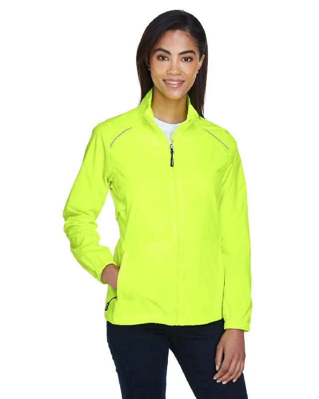 Price Rollback Core 365 Motivate Ladies Unlined Lightweight Jacket | Safety Yellow