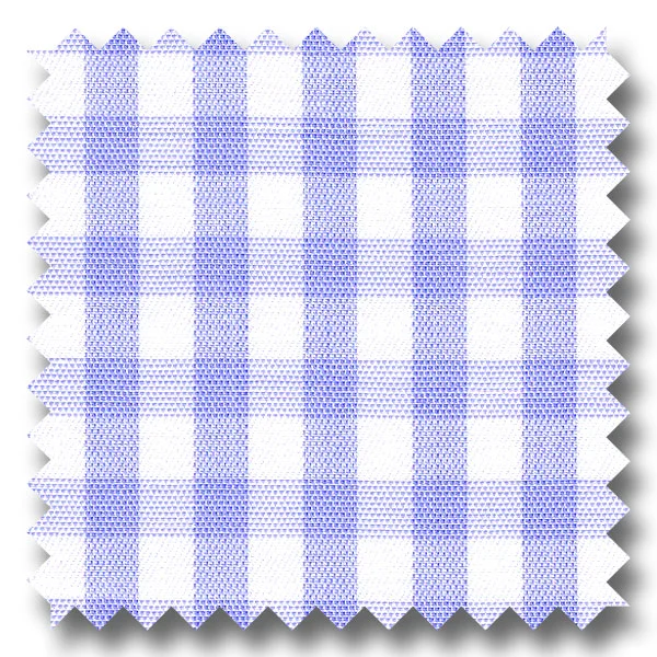 Great Deal Light Blue Check 200 2Ply Broadcloth - Custom Dress Shirt