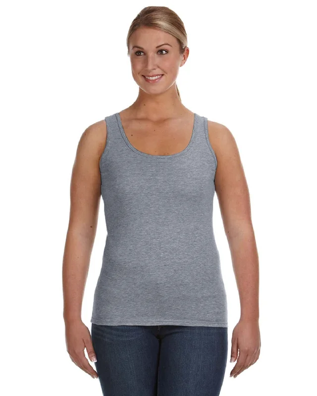 Make Your Weekend Count with Savings Anvil Ladies Lightweight Tank | Heather Graphite Make Your Weekend Count with Savings Anvil Ladies Lightweight Tank | Heather Graphite