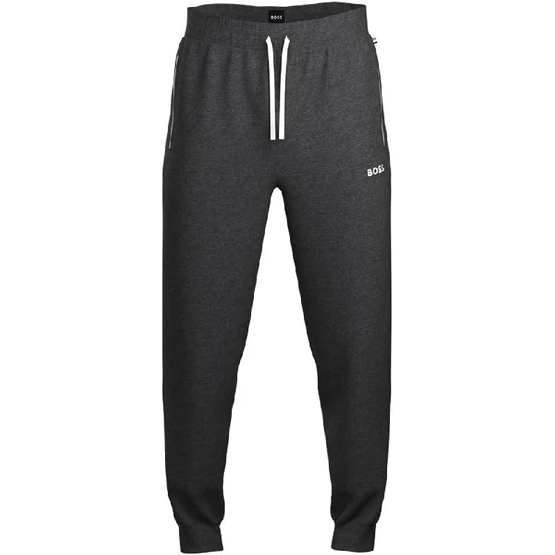 Deal Alert HUGO BOSS Men Mix&Match Lounge Jogger Drawstrings Cotton Pants Asphault Grey