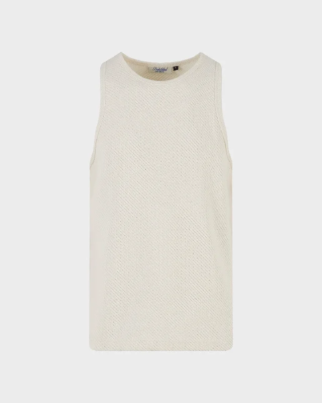 New Markdowns Amalfi Tank Top Ecru