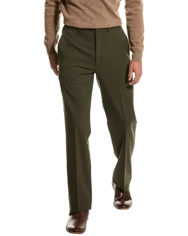 Clearance Items Theory Laurence Textured Wool-Blend Pant