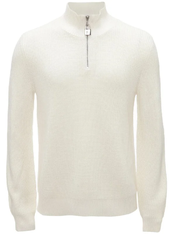 Weekend Discounts to Delight Henley High-Neck Jumper
