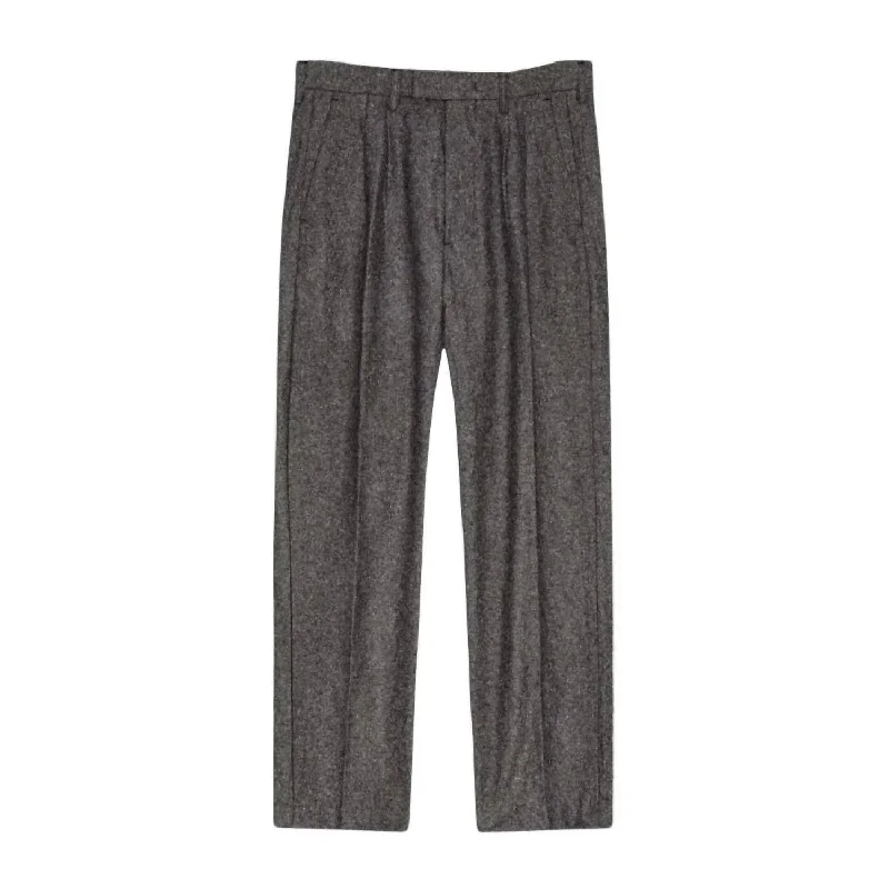 Hurry In Men's Fritz Trousers In Black