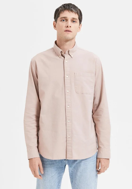 Act Now Selected Homme Rick Oxford Shirt, Shadow Gray