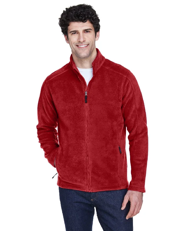 Lowest Price Core 365 Journey Mens Full-Zip Fleece Jacket | Classic Red