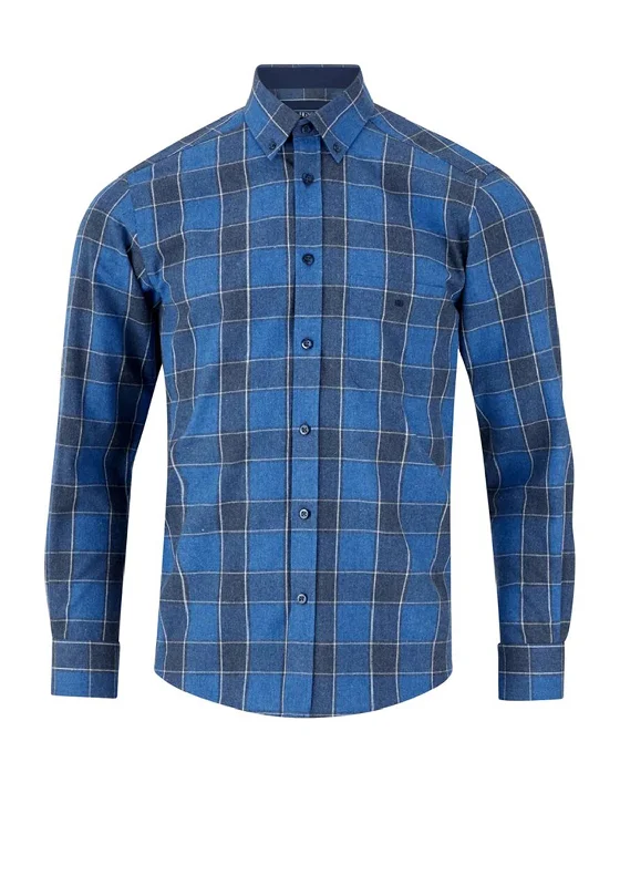 Best Choice Daniel Grahame Ivano Check Shirt, Blue & Navy