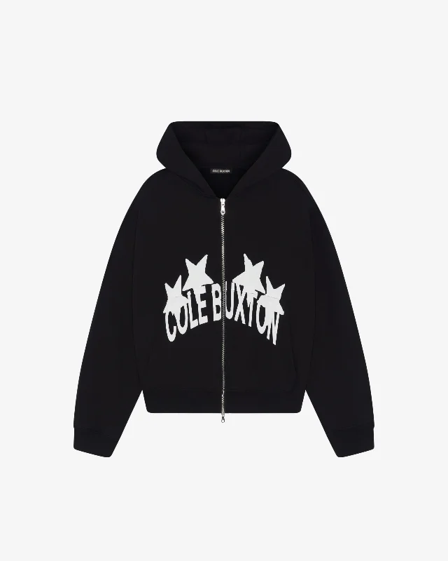 Markdown Sale 4 STAR ZIPPED HOODIE