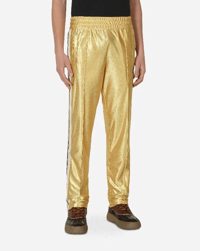 Overstock Clearance 8 Moncler Palm Angels Glossy Sweatpants Yellow