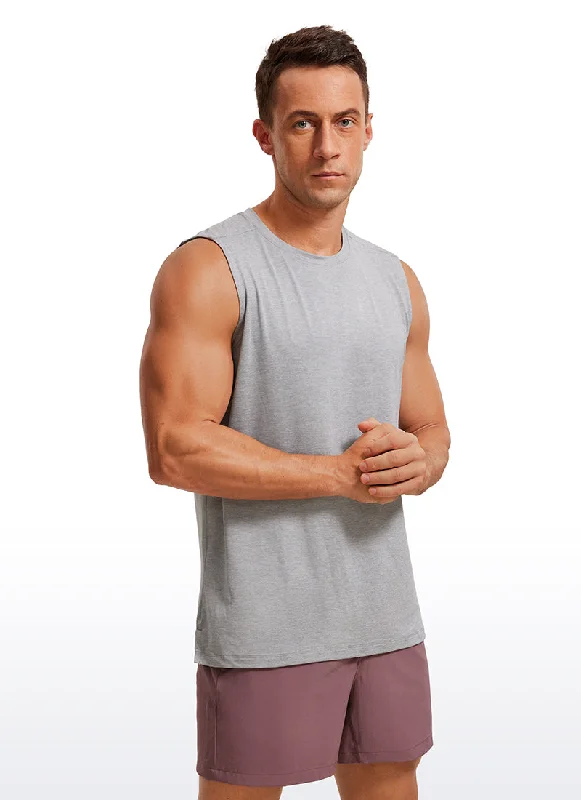 Massive Deal Stretch Quick Dry Tank Tops Crewneck