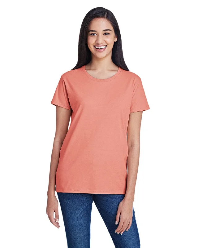 Epic Deals Anvil Ladies Fashion Fit T-Shirt | Terracotta