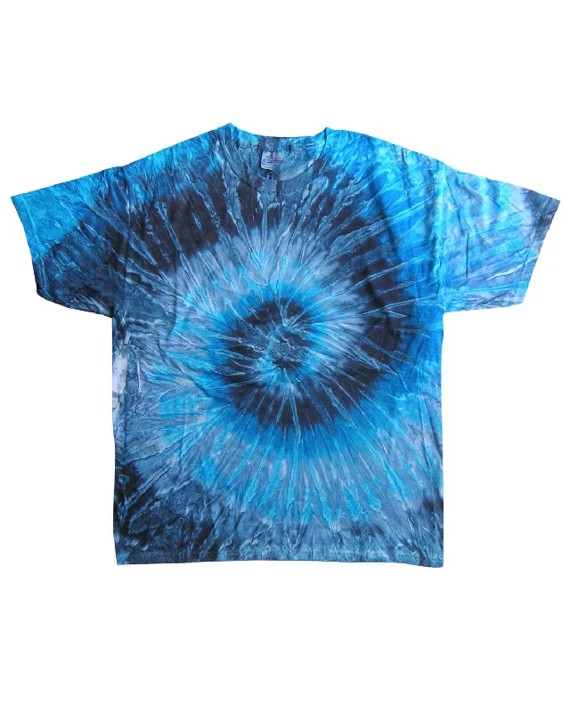 Daily Deals Tie-Dye Youth 100% Cotton Tie-Dyed T-Shirt | Evening Sky