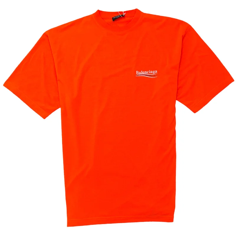 Weekend Specials to Celebrate Political Logo T-Shirt Orange Size L