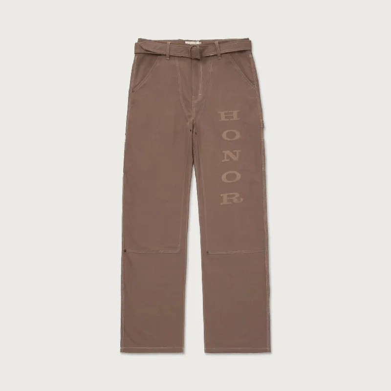 Weekend Steals Await Men's Carpenter Belt Pant In Grey