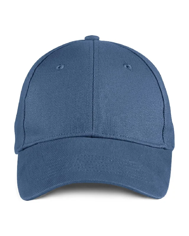 Don't Wait Anvil 6-Panel Brushed Twill Cap | Navy