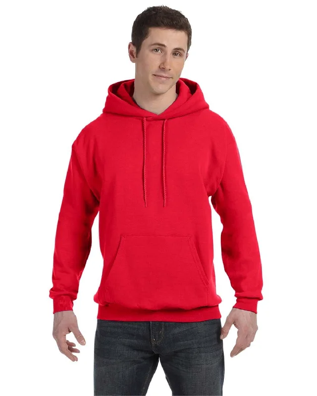 Super Savings Hanes 50/50 Hoodie Sweatshirt | Athletic Red
