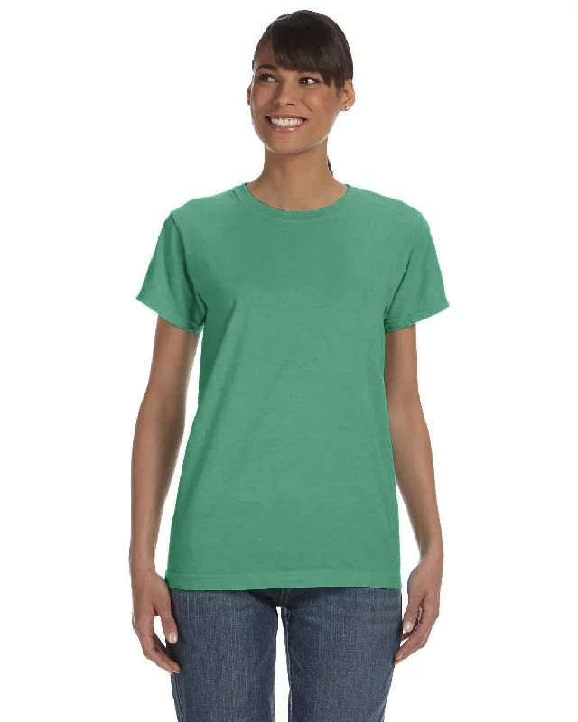 Price Slash Comfort Colors Ladies Garment-Dyed T-Shirt | Island Green