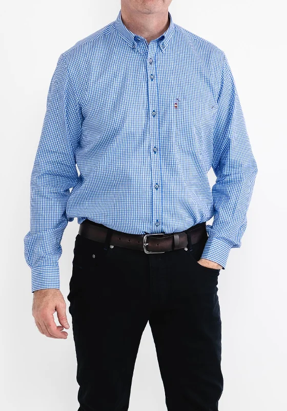 Fantastic Savings Andre Shane Gingham Shirt, Blue